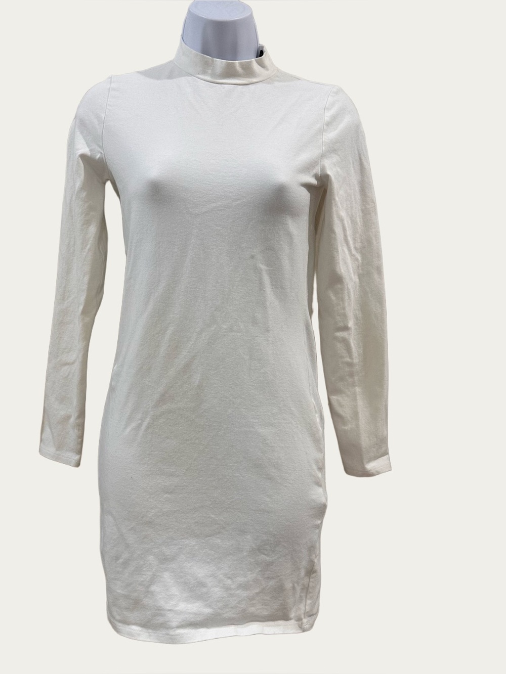 Forever 21 Body Con White Sexy Back Dress Small
